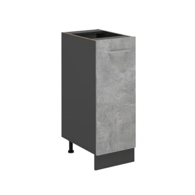 Abbildung von Vicco Apothekerschrank R Line, Beton, 30 cm ohne Arbeitsplatte