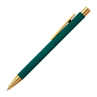 Abbildung von FABER CASTELL 141435 Kugelschreiber Neo Slim, Minenstärke B, gold rainforest