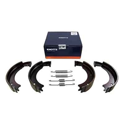 Abbildung von trailer parts4u Bremsbackensatz Original Knott mit Federn 300x60 Nockenbremse 406178.001