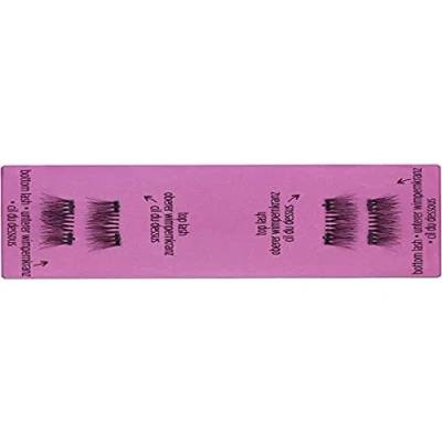Abbildung von essence cosmetics Lash ON OFF volumizing MAGNETIC accent lashes, fake künstliche Wimpern, Nr. 01 turn up the volume!, schwarz, vegan (4 Stück)