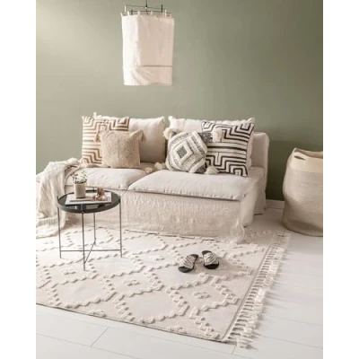 Abbildung von Teppich Oyo Cream 120x180 cm
