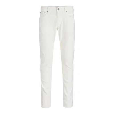 Abbildung von Jack &amp; Jones Jjiglenn Jjoriginal Jeans Slim Fit, Herren, Größe: 36x34, White denim