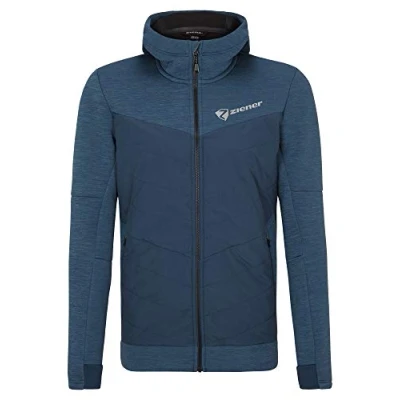 Abbildung von Ziener Damen JANOK Isolations Hybrid Jacke Wattiert, Warm, Funktionell, Dark Navy, 40