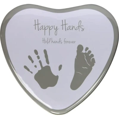 Abbildung von Dooky Happy Hands Heart Handabdruck