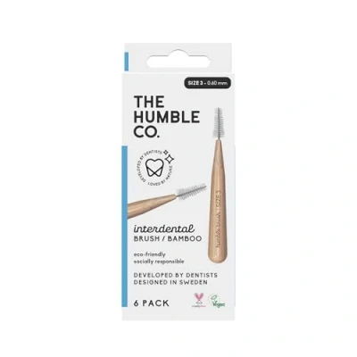 Abbildung von Humble Interdentalbürste Bambus Gr. 3 (0,6 mm) blau 6 Bürsten