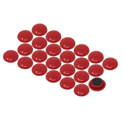 Abbildung von Kleine Red Planning Office Magnete Für Kühlschrank, Whiteboard, Mitteilungspaket von 240