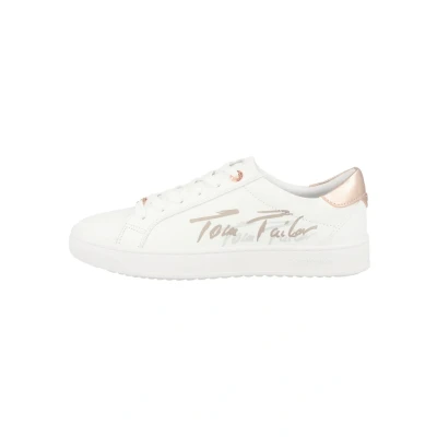 Abbildung von TOM Tailor Sneaker low White rose gold, Damen, Größe: 36, gold Schuhe