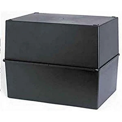 Abbildung von Efalock Index Card Box Schwarz