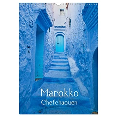 Abbildung von Marokko Chefchaouen (Wandkalender 2025 DIN A3 hoch), CALVENDO Monatskalender