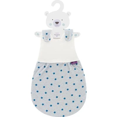 Abbildung von Träumeland Babyschlafsack &quot;Außenschlafsack LIEBMICH, Design Sternentraum blau&quot;, (1 tlg.)