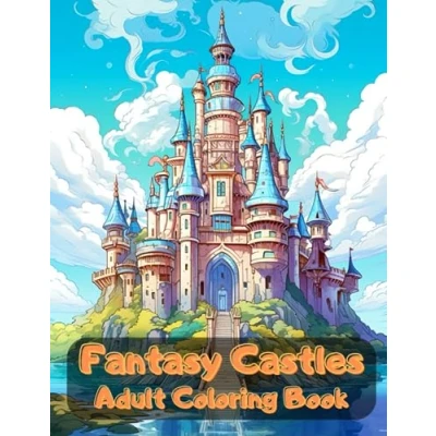 Abbildung von Fantasy Castles: Adult Coloring Book For Relaxation &amp; Stress Relief