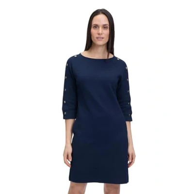 Abbildung von Betty Barclay Casualmit KNÖPFEN Freizeitkleid, Damen, Größe: 46, Dunkelblau