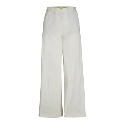 Abbildung von JJXX CALI WIDE Stoffhose, Damen, Größe: Medium, Seedpearl