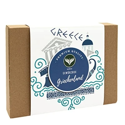 Abbildung von Azafran Griechenland BIO Gewürze Set Geschenkset mit 4 typisch griechischen Gewürzen Greek Style