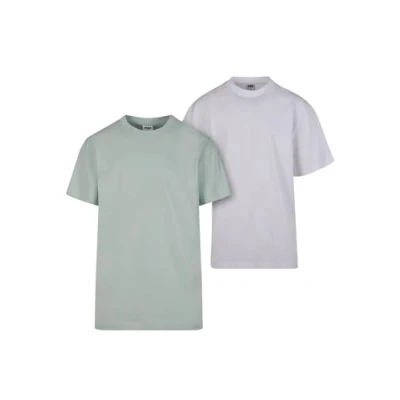 Abbildung von Urban Classics 2PACK Tshirt basic, Herren, Größe: 3XL, Frostmint white