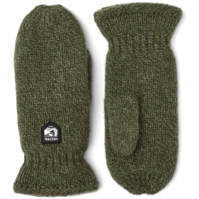 Abbildung von HESTRA Basic Wool Mitt Olivegrün 8