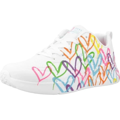 Abbildung von Skechers Sport UNO LITE Sneaker low white/multicoloured, Damen, Größe: 38.5, White/multi coloured Schuhe