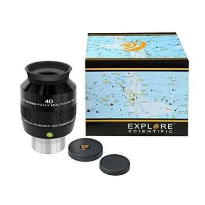Abbildung von Explore Scientific 68 Ar Okular 40mm (2&quot;) mit EMD Mehrschichtvergütung und Argonfüllung
