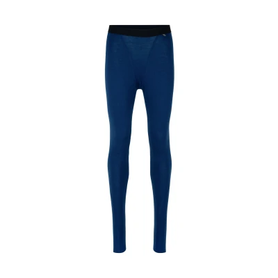 Abbildung von Danish Endurance Merino Thermal Pants Unterhose lang, Herren, Größe: Large, Navy