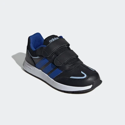 Abbildung von adidas Performance Tensaur Switch Unisex Laufschuh Straße für Kinder, Größe: 30, Black/royal blue/clearsky Schuhe