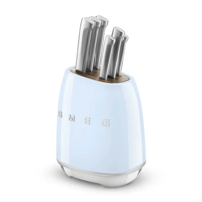 Abbildung von smeg messerblock set kbsf02pb