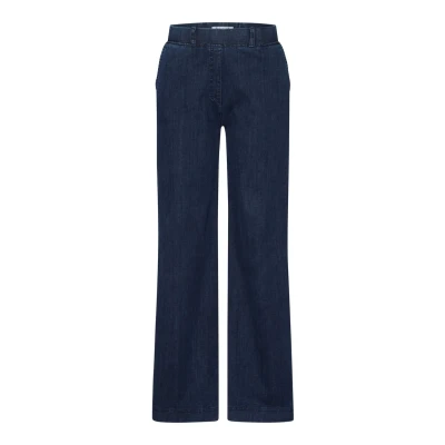 Abbildung von BRAX Style PAM Flared Stoffhose, Damen, Größe: 42xS, Dark blue