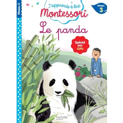 Abbildung von Le panda, niveau 3 J&#039;apprends à lire Montessori: Spécial son an,