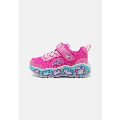 Abbildung von Skechers PLAY Scene Sneaker low pink/multicoloured für Kinder, Größe: 24, Pink/multi coloured Schuhe