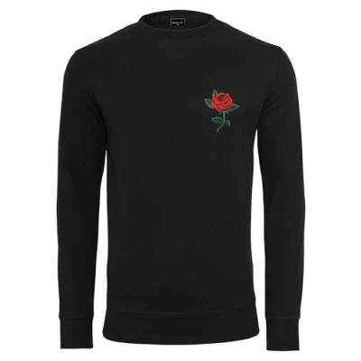 Abbildung von Mister Tee ROSE Crewneck Sweatshirt, Herren, Größe: Medium, Black