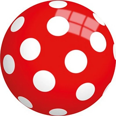 Abbildung von JOHN Spielball Buntball Pilz 12 cm