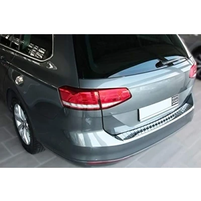 Abbildung von Ladekantenschutz Edelstahl CHROM kompatibel für VW PASSAT B8 VARIANT + ALLTRACK ab 2014 premium Qualität von RECAMBO