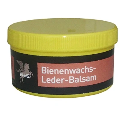 Abbildung von B &amp; E Bienenwachs Leder Balsam. 250 ml Lederfett Lederreiniger Polsterreiniger.