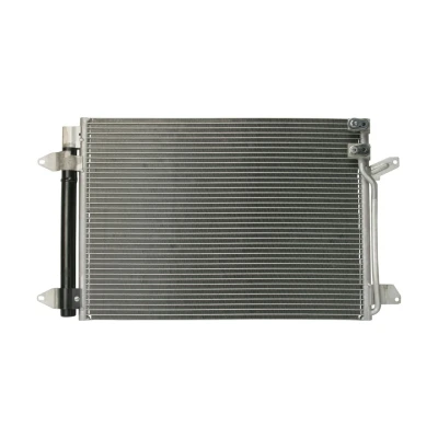 Abbildung von BOSCH 1 986 AD2 270 Klimakondensator mit Stickstofffüllung Trockner, Montageanleitung, ohne Dichtring 15,5mm 13,8mm 382mm R1234yf, R134a