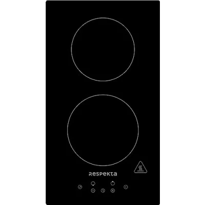 Abbildung von Respekta Rahmenloses Induktionskochfeld autark/Einbaukochfeld induktiv mit 2 Platten / 9 Leistungsstufen/Touch Control/Timer/Kindersicherung 29 cm/in schwarz/KM 9140I 28