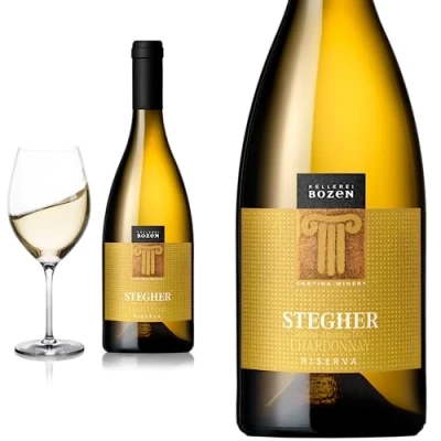 Abbildung von 2020 Stegher Chardonnay Riserva DOC Südtirol von Kellerei Bozen/Gries Weißwein