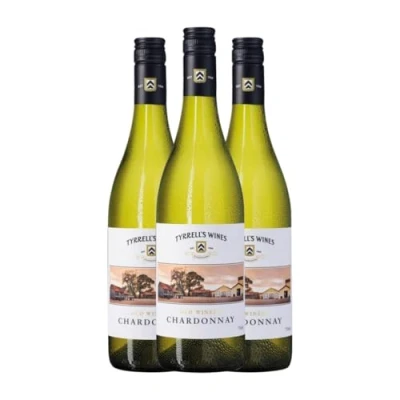 Abbildung von Tyrrell&#039;s Old Winery Chardonnay 75 cl Weißwein (Karton mit 3 Flaschen von cl)
