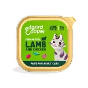Abbildung von Edgard&amp;Cooper Adult Pat 85 g Katzenfutter Lamm&amp;Huhn...