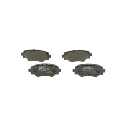 Abbildung von BOSCH 0 986 494 803 Bremsbelagsatz Low Metallic mit akustischer Verschleißwarnung MAZDA: 3 Schrägheck, Limousine, Kasten / Schrägheck