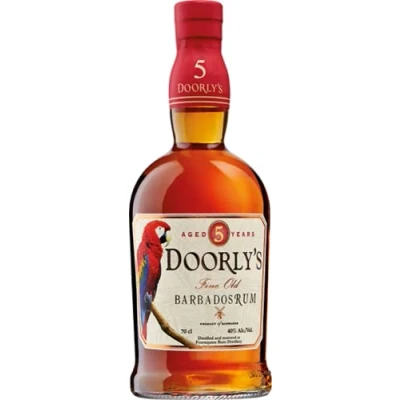 Abbildung von Doorly&#039;s Barbados Rum 5 Jahre 700 ml 40% Vol. Ausbalancierte Aromen von Karamell, Kokosnuss &amp; tropischen Früchten Mehrfach ausgezeichnet als Producer of the year