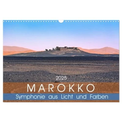 Abbildung von Marokko Symphonie aus Licht und Farben (Wandkalender 2025 DIN A3 quer), CALVENDO Monatskalender