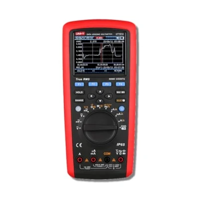 Abbildung von UNI T 7720166 True RMS Datenlogging Multimeter, rot/grau