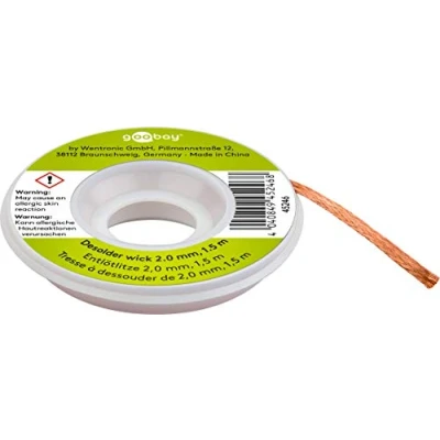 Abbildung von goobay Kabelschelle Entlötlitze 2,0 mm (Bulk)