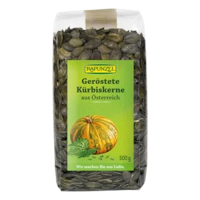 Abbildung von Rapunzel Kürbiskerne geröstet 0,5 kg 6er Pack