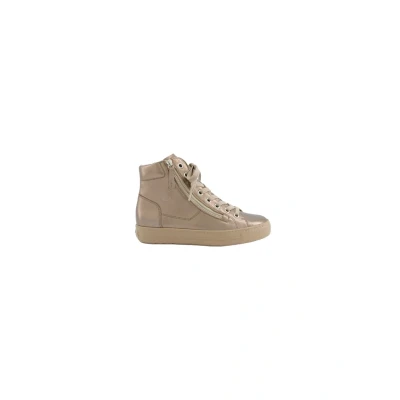 Abbildung von Paul Green Damen Hightop Pauls, Frauen High Top Sneaker,mid Cut,Halbschuhe,straßenschuhe,Strassenschuhe,Sportschuhe,Beige (Taupe),37 EU / 4 UK