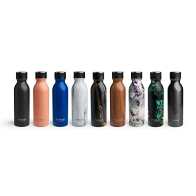Abbildung von Smartshake Unisex Erwachsene Bothal Thermosflasche, Edelstahl, 600 ml, Metallic Steel, M