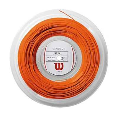 Abbildung von Wilson Unisex Erwachsene Revolve 17 Reel OR Strings, Orange, 200 Meter
