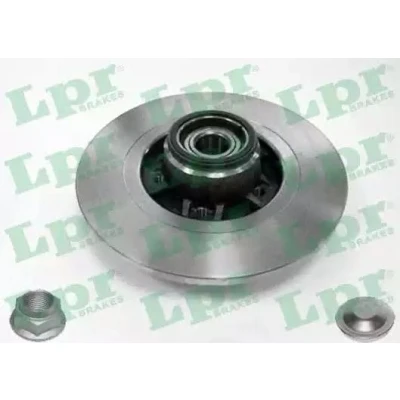 Abbildung von LPR R1033PCA Bremsscheibe 274 11 5 voll mit Radlagersatz, ABS Sensorring, Mutter Zubehör RENAULT: Kangoo II Express