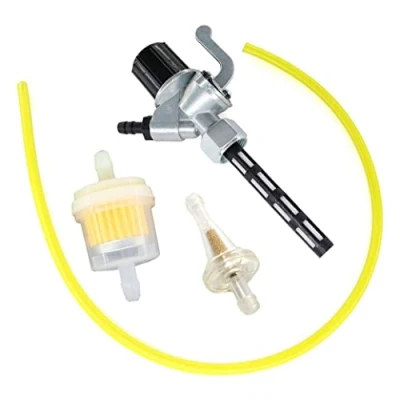 Abbildung von AISEN Benzinhahn mit inkl. Wassersack Benzinfilter 1m Benzinschlauch für Simson S50 S51 S53 S70 S83 SR1 SR2 SR4 1 Spatz 2 Star 3 Sperber 4 Habicht MZ ETZ, TS, ES, ETS u.a.