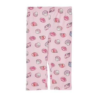 Abbildung von s.Oliver Capriaus MIT Alloverprint Leggings Hosen für Kinder, Größe: 128, Zartrosa