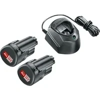 Abbildung von BOSCH Starter Set, 12V, Ladegerät GAL 1210 CV, 2x Akku